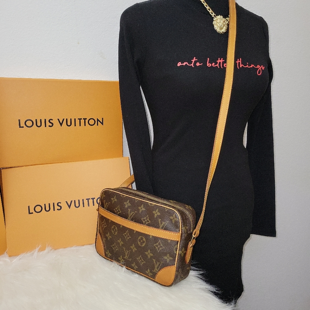 ❌️SOLD❌️Louis  Vuitton Trocadero 23  Crossbody Bag Monogram Canvas - Picture 8 of 12